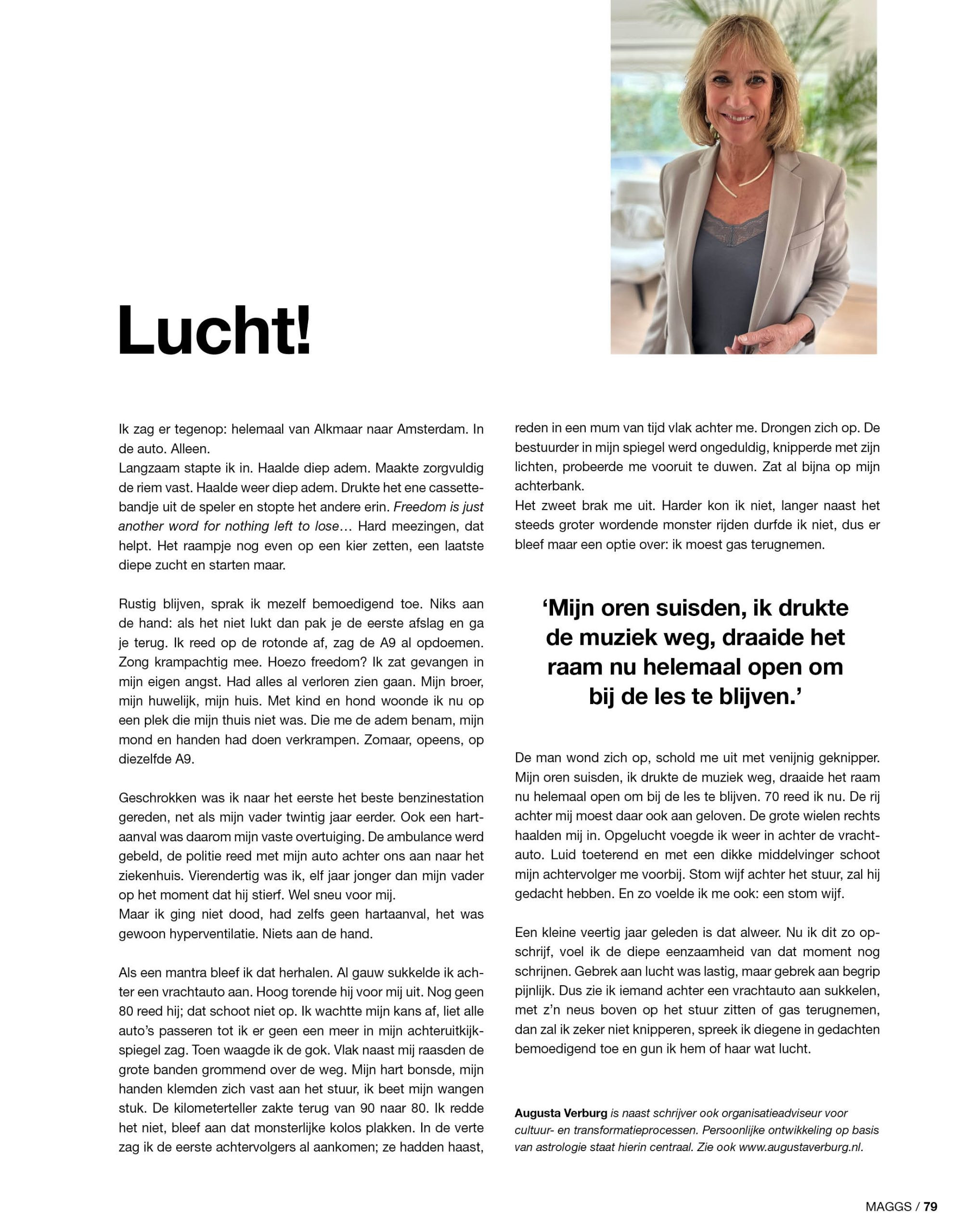 MAGGS lente 2024 column